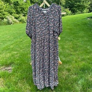 Knox Rose Floral Midi Dress Woman’s XL
